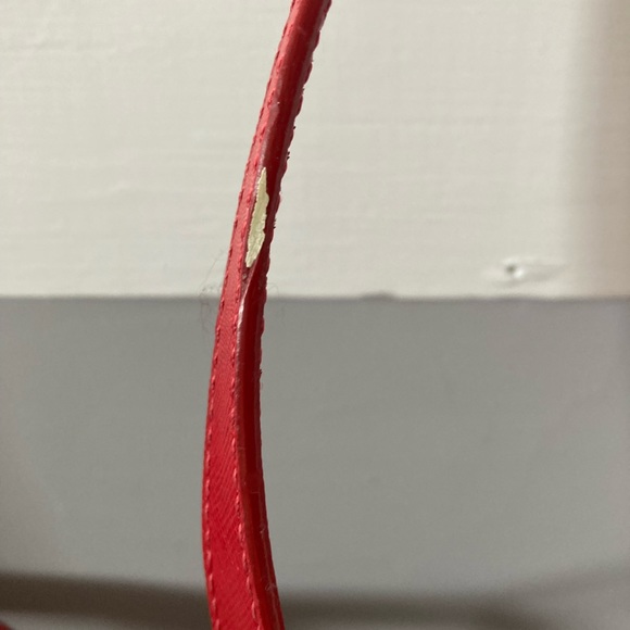 Cynthia Rowley genuine red leather bag